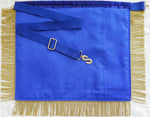 Masonic Master Mason Apron Bullion Hand Embroidered Vine Work - Zest4Canada 