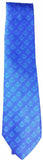 Masonic Regalia Blue Craft Masons Silk Tie with Square Compass & G Lodge - Zest4Canada 