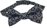 Masonic Regalia Bow Tie with Square Compass