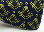 Masonic Regalia Silk Bow Tie with Square and Compass - Zest4Canada 