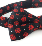 Masonic Rose Croix polkadot Bow Tie with Red Logo - Zest4Canada 