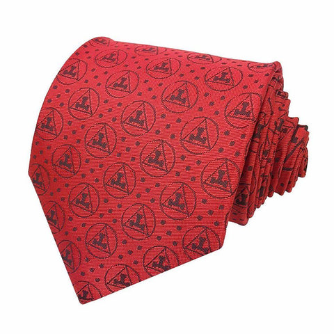 Masonic Royal Arch Red Tie new design Triple Taus - Zest4Canada 