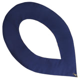 Master Mason Blue Lodge Collar - Dark Blue Velvet With Gold Braid Borders