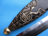 Mio Cid Anointed Knights Templar Golden Sword Scabbard Totem Engraving 49" - Zest4Canada 