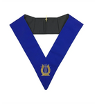 ORGANIST BLUE LODGE COLLAR - ROYAL BLUE