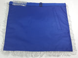 MASONIC BLUE LODGE PAST MASTER SILVER HANDMADE EMBROIDERY APRON BLUE - Zest4Canada 