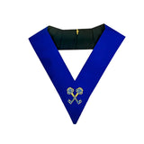 TREASURER BLUE LODGE COLLAR - ROYAL BLUE