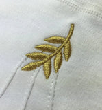 Acacia Leaves Masonic Cotton Gloves -10code