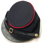 us civil war union Artillery bummer Mcdowell leather peak kepi - Zest4Canada 