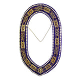 Blue Lodge Grand Officers Chain Collar Purple