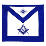 Blue Lodge Master Mason Apron Embroidered – Silk Thread