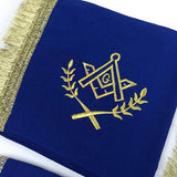 Blue Lodge Master Mason Set (Apron, Collar and Cuffs) – Polyester-Cuff