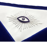 Blue Lodge Master Mason Apron Hand Embroidered – Velvet - 2plus2