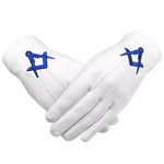 Blue Lodge Master Mason Gloves