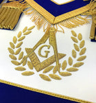 Blue Lodge Master Mason Regalia Set Gold – Hand Embroidered 2