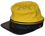 US Civil War cavalry captains Leather Peak kepi - Zest4Canada 