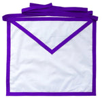 Cryptic Masons Cloth Apron Purple