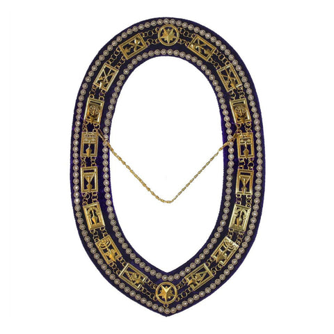 Cryptic Masons Grand Chain Collar