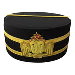 Masonic 32nd Degree Black Cap.