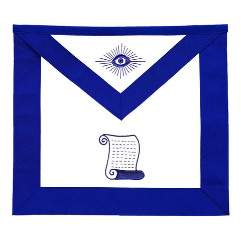 Blue Lodge Officers Apron – Orator