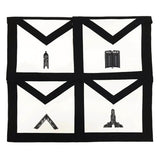 Masonic Members Funeral Aprons Set – Silk Thread-ZEST4CANADA