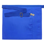 Past Master Emblem Apron Blue – Hand Embroidered - 2plus2