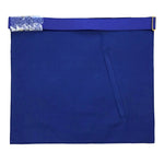 Blue Lodge Master Mason Apron Hand Embroidered – Royal Blue Back