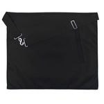 Masonic Master Mason Funeral Apron Leather – Silk Thread 1