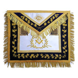 Master Mason Lambskin Apron Gold – Hand Embroidered