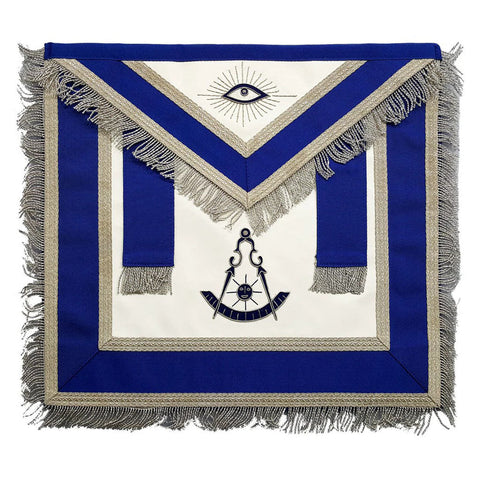 Past Master Lambskin Apron With Emblem – Silk Thread