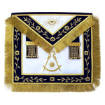 Past Master Lodge Apron Gold – Hand Embroidered