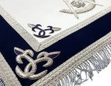 Past Master Lodge Leather Apron – Hand Embroidered 2