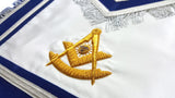 Past Master Lodge Satin Apron – Hand Embroidered -10CODE