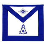 Past Master Officers Apron Blue – Silk Thread-10CODE