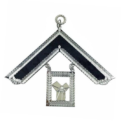 Past Master Officers Collar Jewel Silver