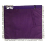 Past Master Purple Velvet Apron – Hand Embroidered 3