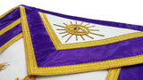 Past Master Silk Apron With Emblem – Hand Embroidered -10CODE