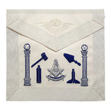 Past Master Tools Apron White – Silk Thread-10CODE