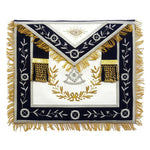 Past Master Velvet Apron Lambskin – Hand Embroidered-10CODE