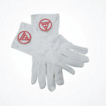 Royal Arch White Cotton Gloves 1