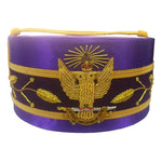 Scottish Rite 33rd Degree Purple Crown Cap