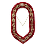 Shriners Chain Collar Gold Plated